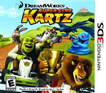 DreamWorks Super Star Kartz (Europe) (En,Fr,Ge,It,Es,Nl,Sv) box cover front